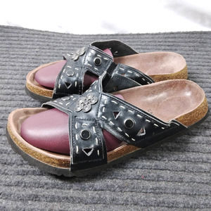 Betula By Birkenstock Joyce Women Men Leather Sandals Black